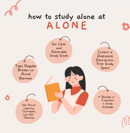 studying alone